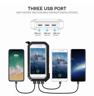 It's super simple to use, simply plugs into any USB that has 2 AMPS for instant lighting! It can easily be hung anywhere with the equipped magnets, silicone ties, or lantern bag.    Run Time is with our Power Bank  6.5 Footer 320 Lumens / runs for 12-15 hours Weight 3.5 oz